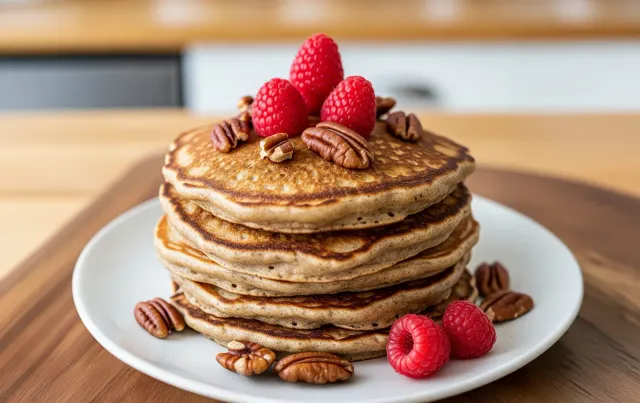 Pancakes de avena con nuez